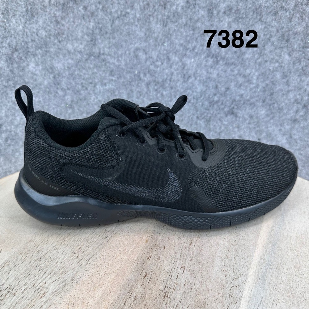 Nike Flex Experience Run 10 Womens Black Running Shoes CI9960-001 Size 7.5